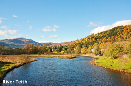 The River Teith on the Rob Roy Way